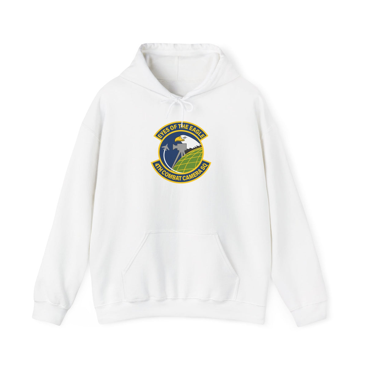 Unisex Heavy Blend Hooded Sweatshirt - USAF - 4th Combat Camera Squadron wo txt X 300