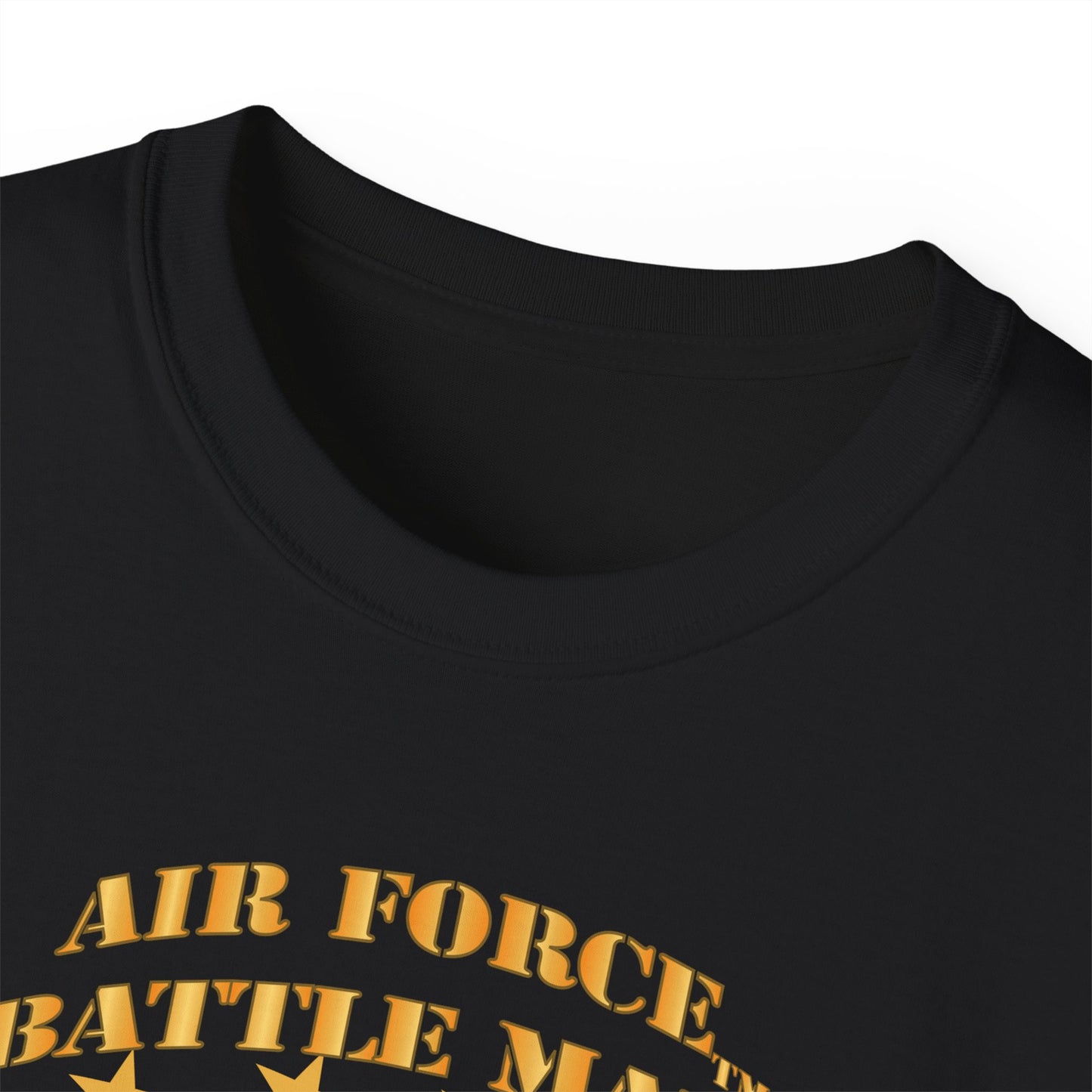 Unisex Ultra Cotton Tee - USAF - Air Battle Manager - Basic Wings X 300