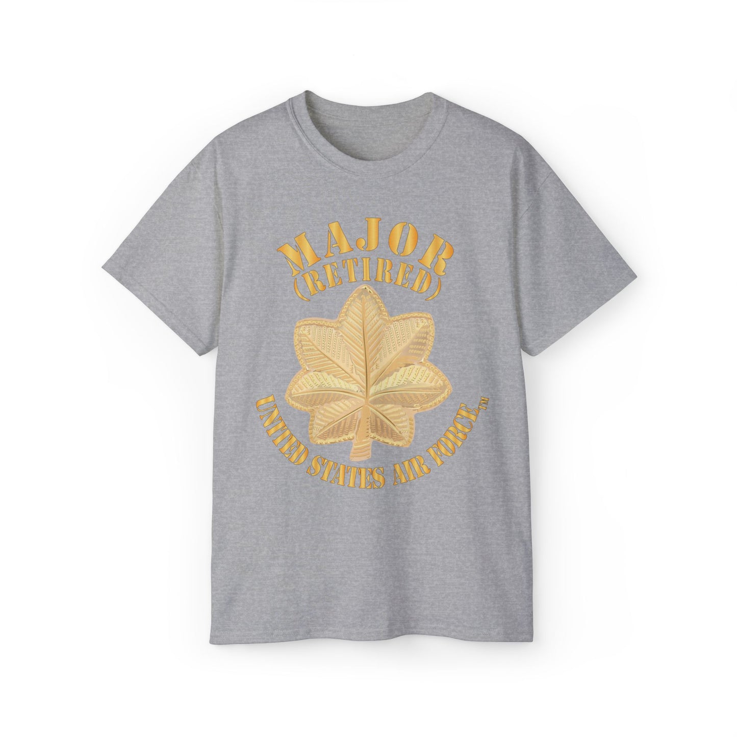 Unisex Ultra Cotton Tee - USAF - Major - Retired X 300