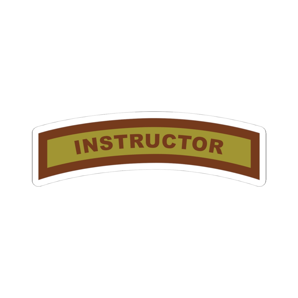 Kiss-Cut Stickers - USAF - Instructor Tab