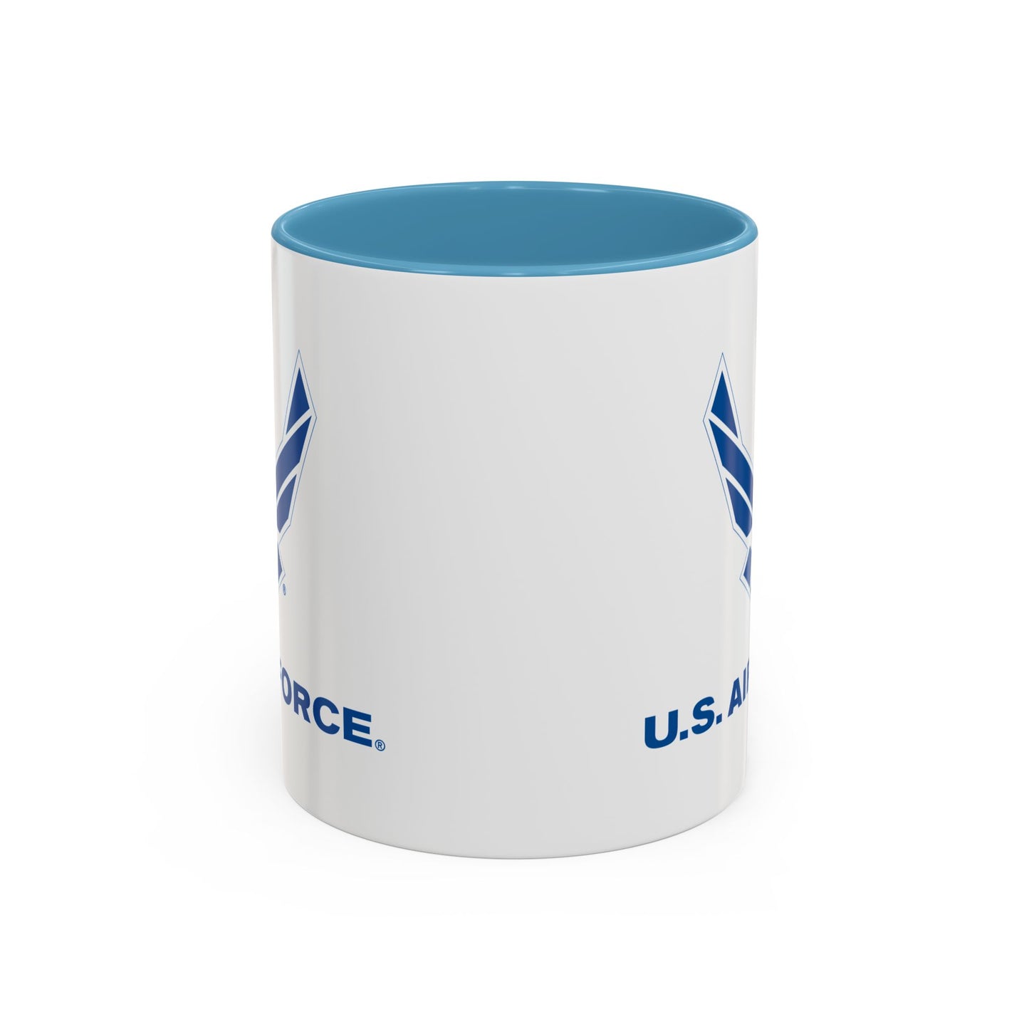Accent Coffee Mug (11oz & 15oz) - USAF Logo, TM Txt - U S Air Force X 300
