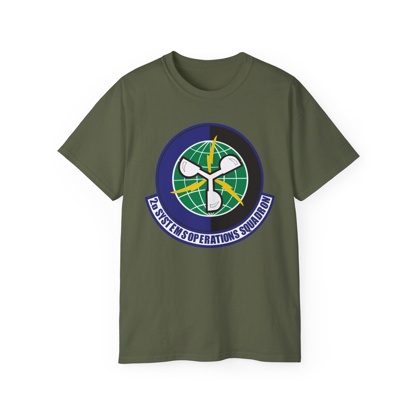 Unisex Ultra Cotton Tee - USAF - 2d Systems Operations Squadron wo txt