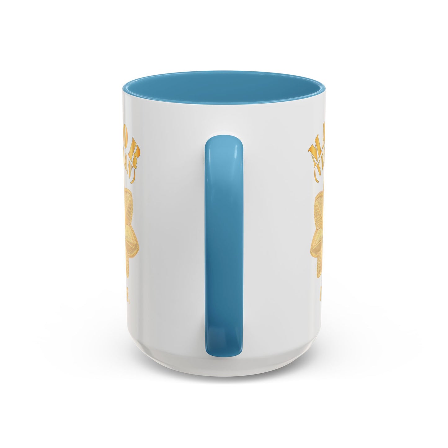 Accent Coffee Mug (11oz & 15oz) - USAF - Major - Veteran - USAF X 300