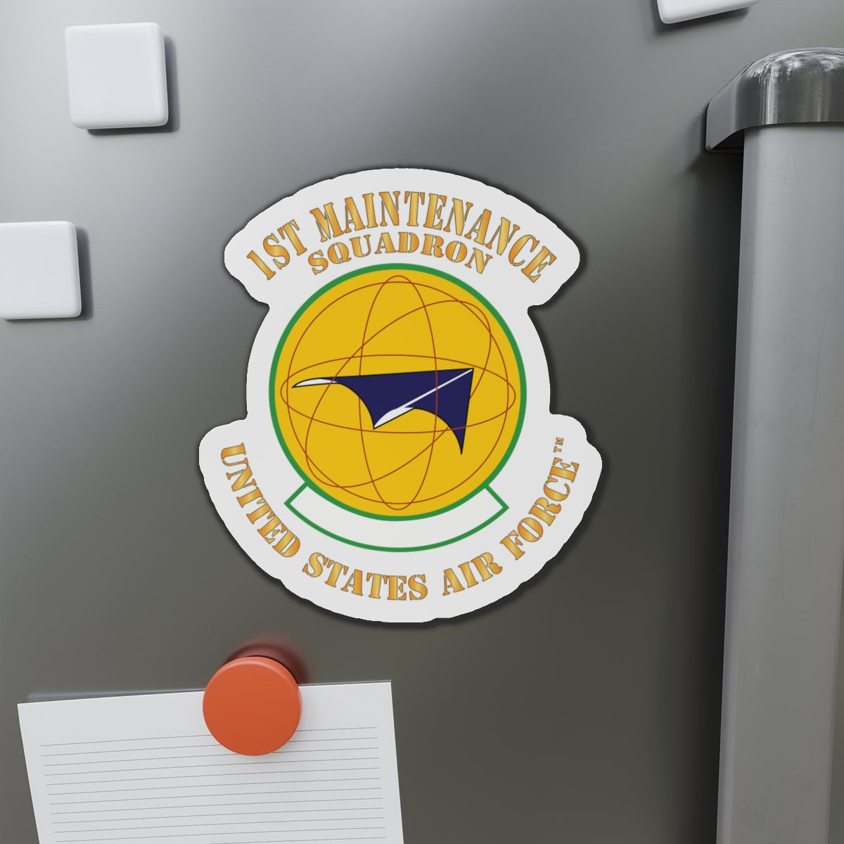 Die-Cut Magnet - USAF - 1st Maintenance Squadron X 300