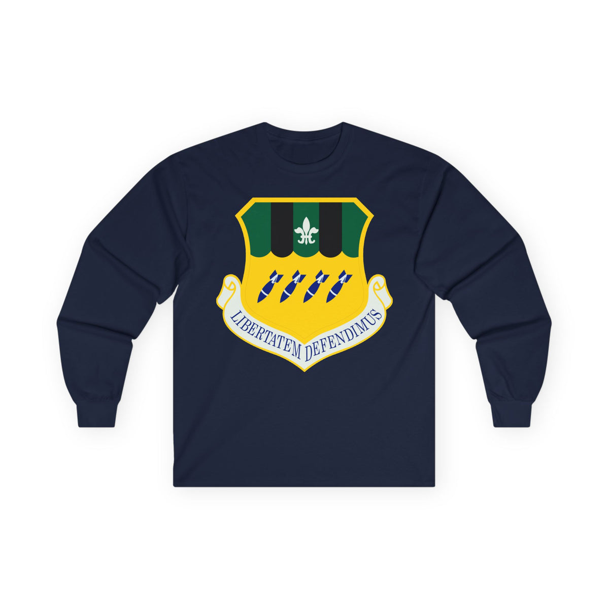 Unisex Ultra Cotton Long Sleeve Tee - USAF - 2d Bomb Wing wo txt