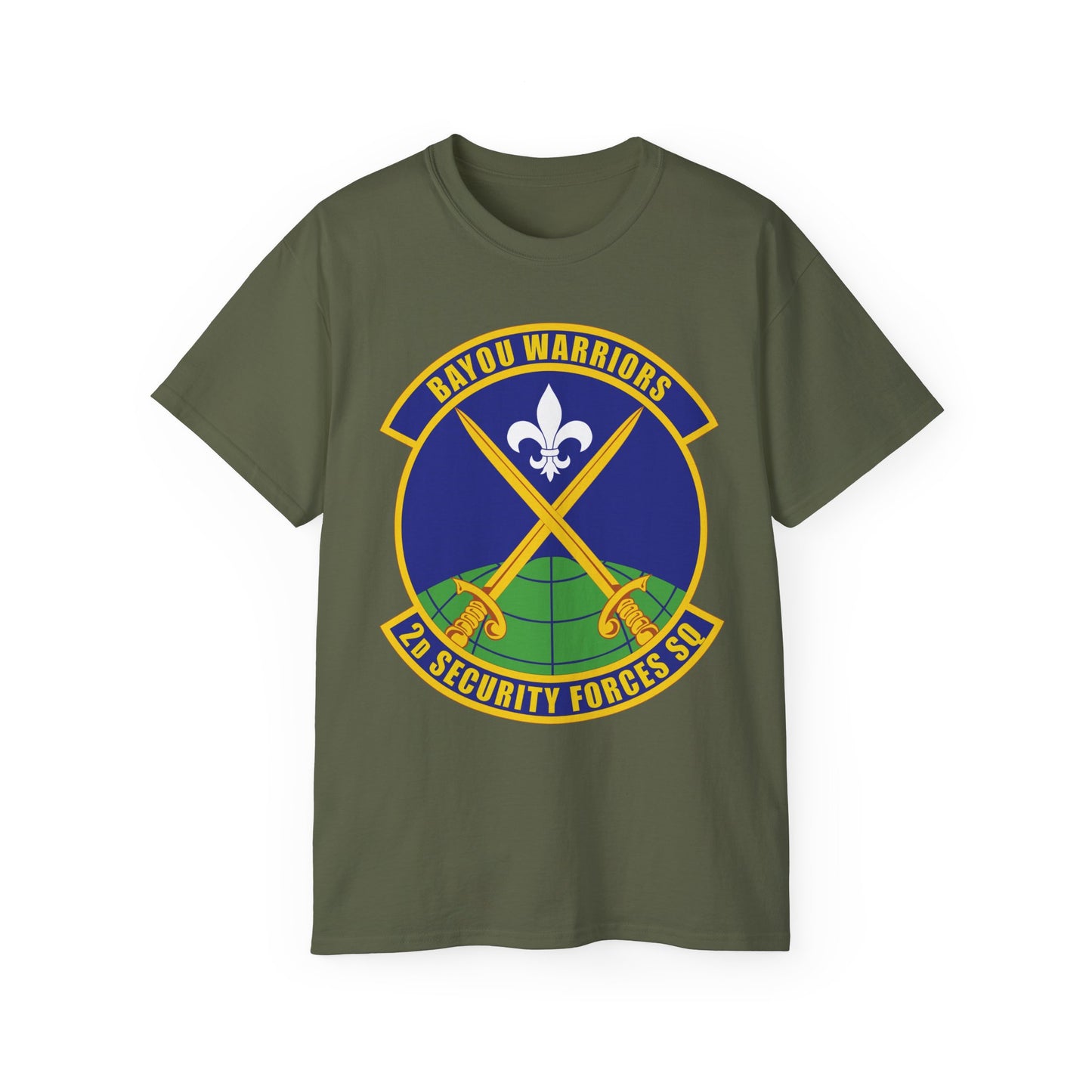 Unisex Ultra Cotton Tee - USAF - 2nd Security Forces Squadron wo txt