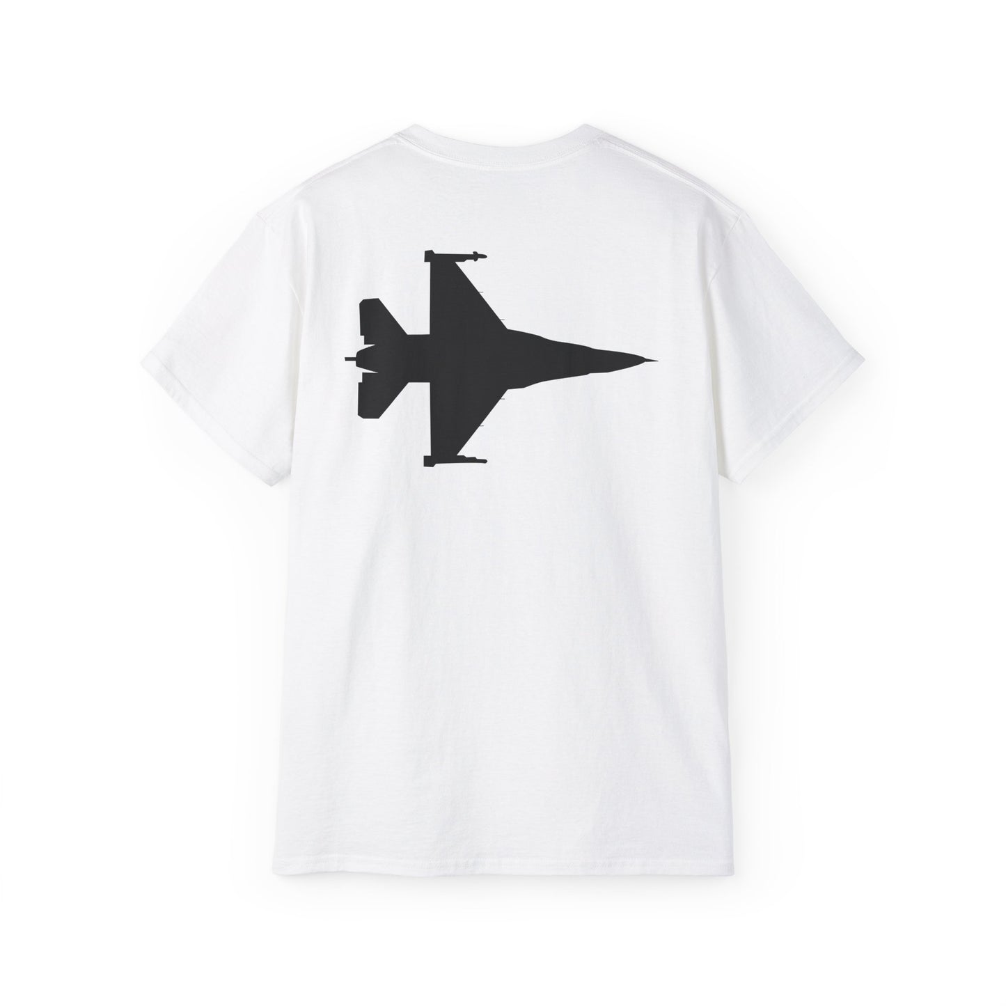 Unisex Ultra Cotton Tee - Aircraft - F-16 -Top - Silhouette - wo Txt X 300