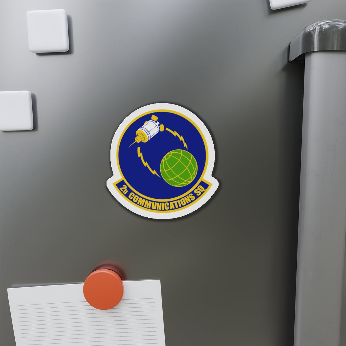 Die-Cut Magnet - USAF - 2d Communications Squadron wo txt