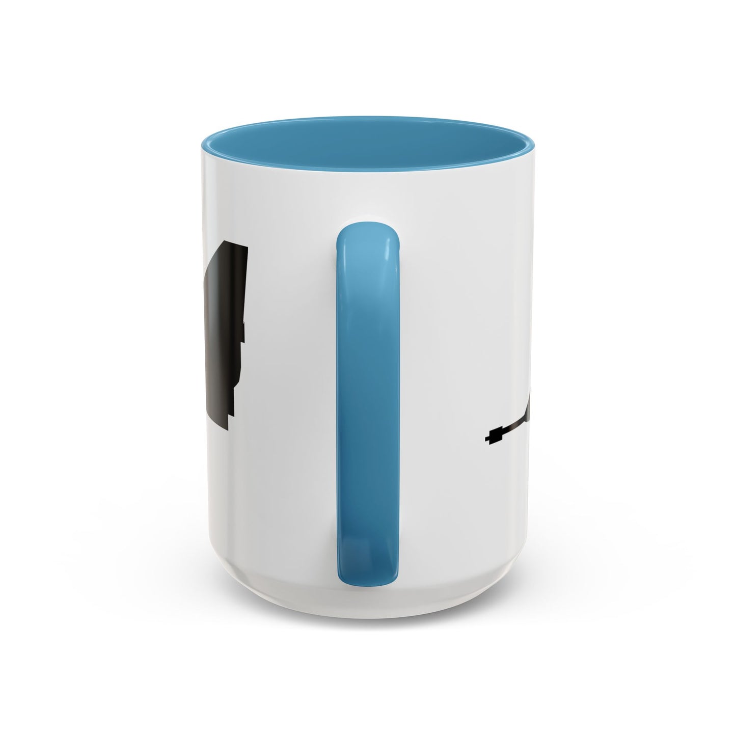 Accent Coffee Mug (11oz & 15oz) - Aircraft - A-4 SkyHawk - Silhouette X 300