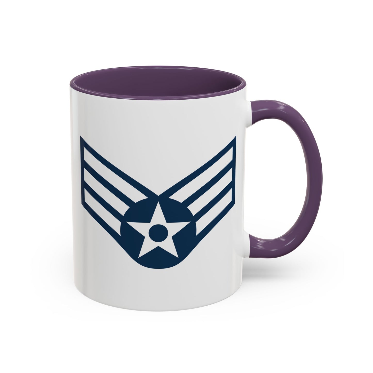 Accent Coffee Mug (11oz & 15oz) - USAF - Senior Airman (E4) - 2020