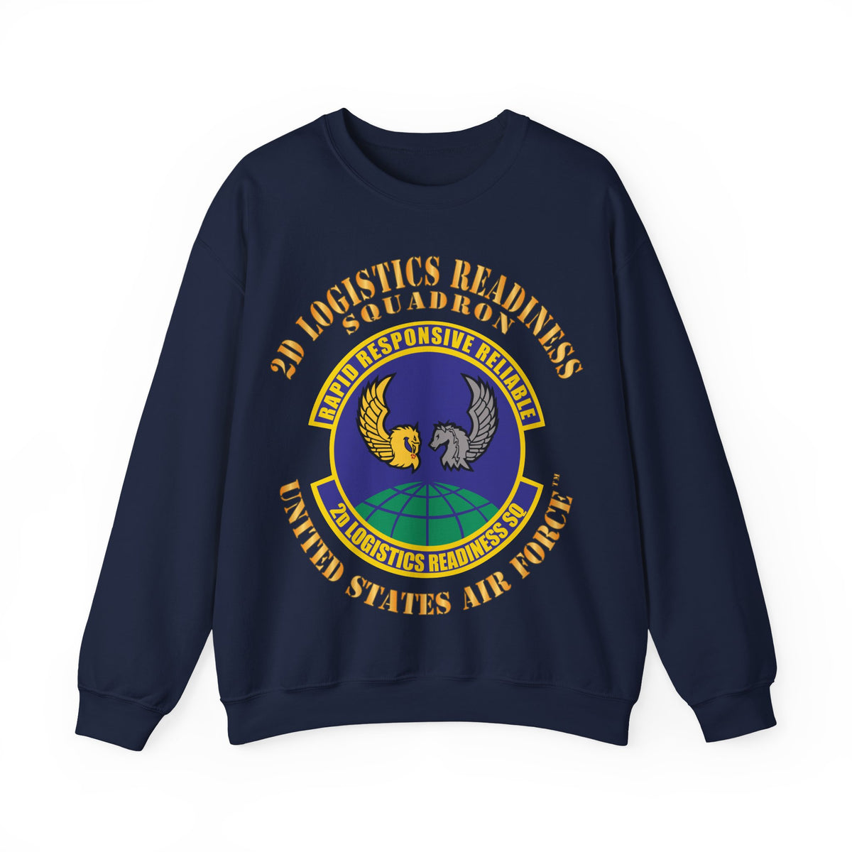 Crewneck Sweatshirt - USAF - 2d Logistics Readiness Squadron