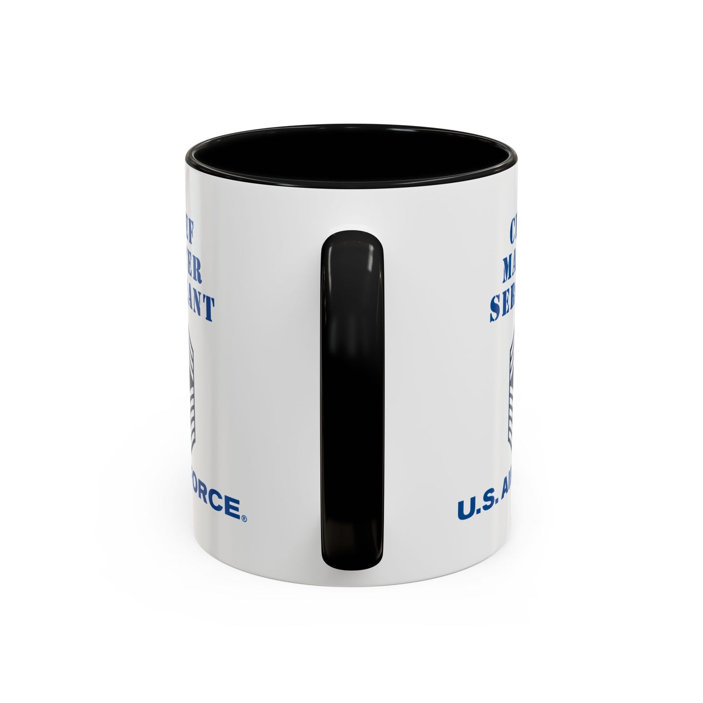 Accent Coffee Mug (11oz & 15oz) - USAF - Chief Master Sergeant (E9a) - 2020 - US Air Force w Text X 300
