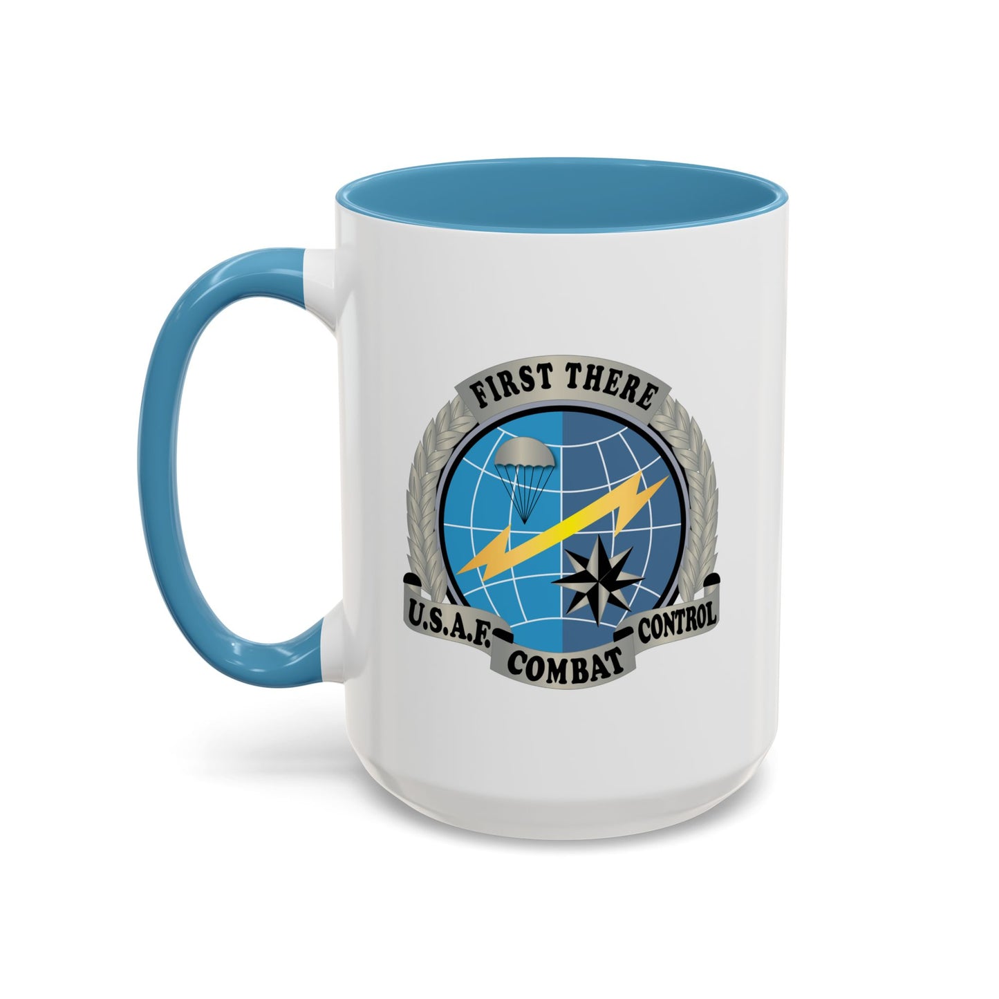 Accent Coffee Mug (11oz & 15oz) - USAF - Combat Controller Badge No Txt  X 300