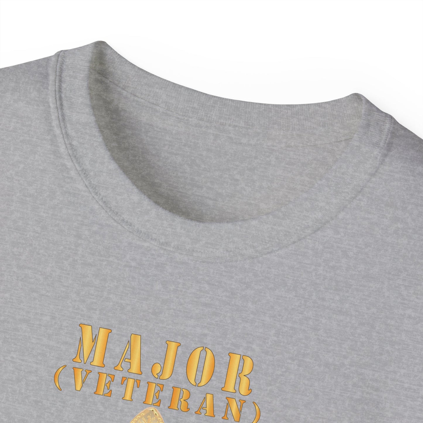 Unisex Ultra Cotton Tee - USAF - Major - MAJ - Veteran X 300