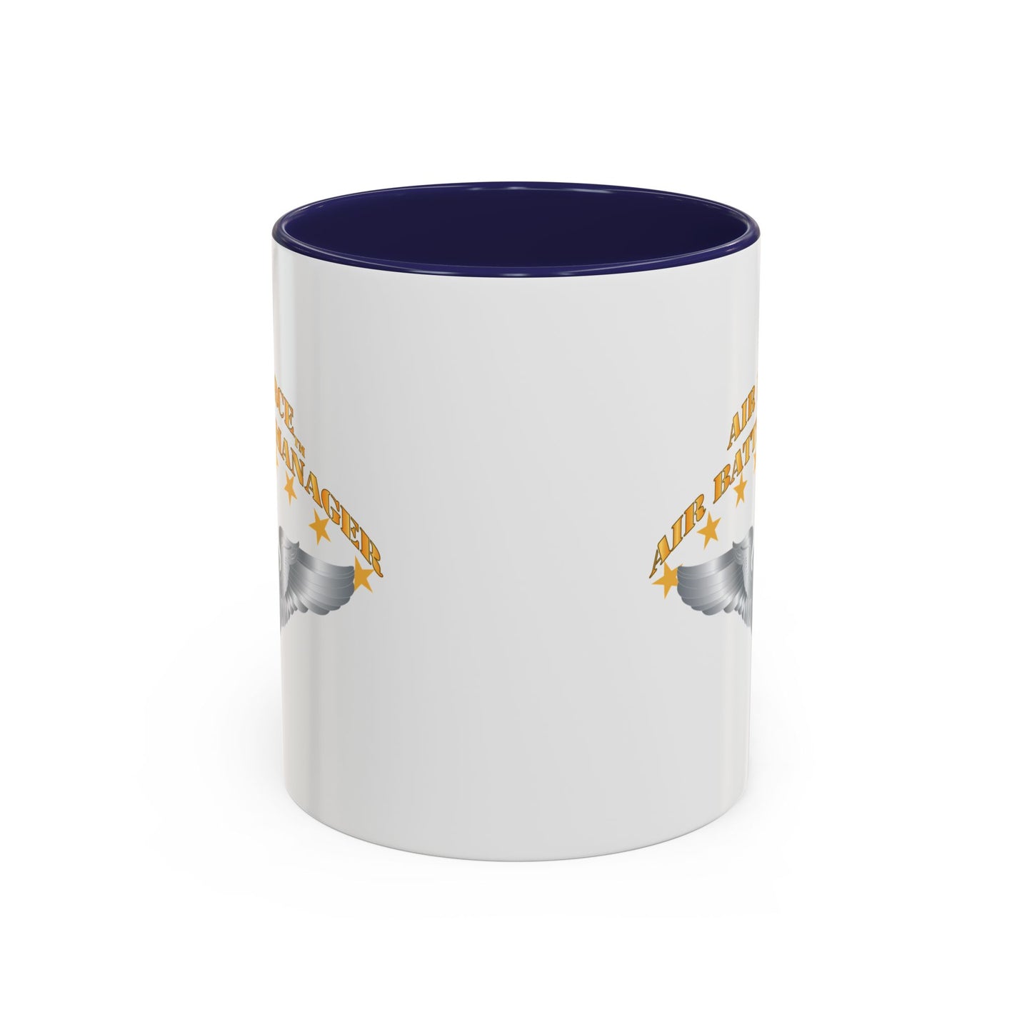Accent Coffee Mug (11oz & 15oz) - USAF - Air Battle Manager - Basic Wings X 300