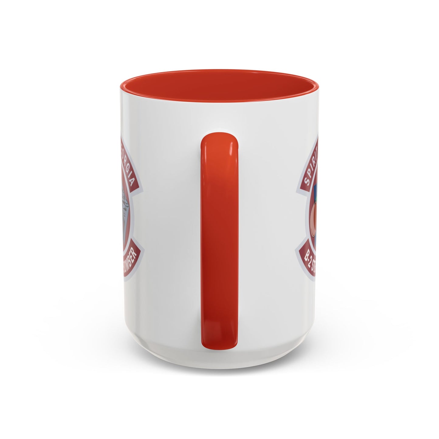 Accent Coffee Mug (11oz & 15oz) - USAF - B2 - Spirit of Georgia - Stealth Bomber wo txt X 300