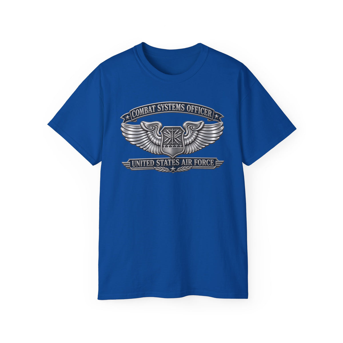 Unisex Ultra Cotton Tee - USAF - Combat Systems Officer Badge - United States Air Force - 3D - Enhanced