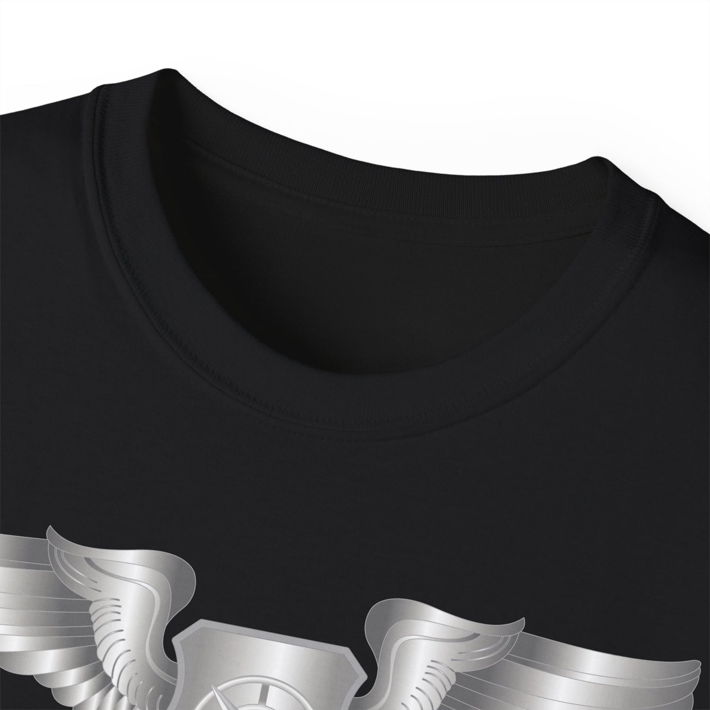 Unisex Ultra Cotton Tee - USAF - Air Battle Manager - Basic Wings wo Txt