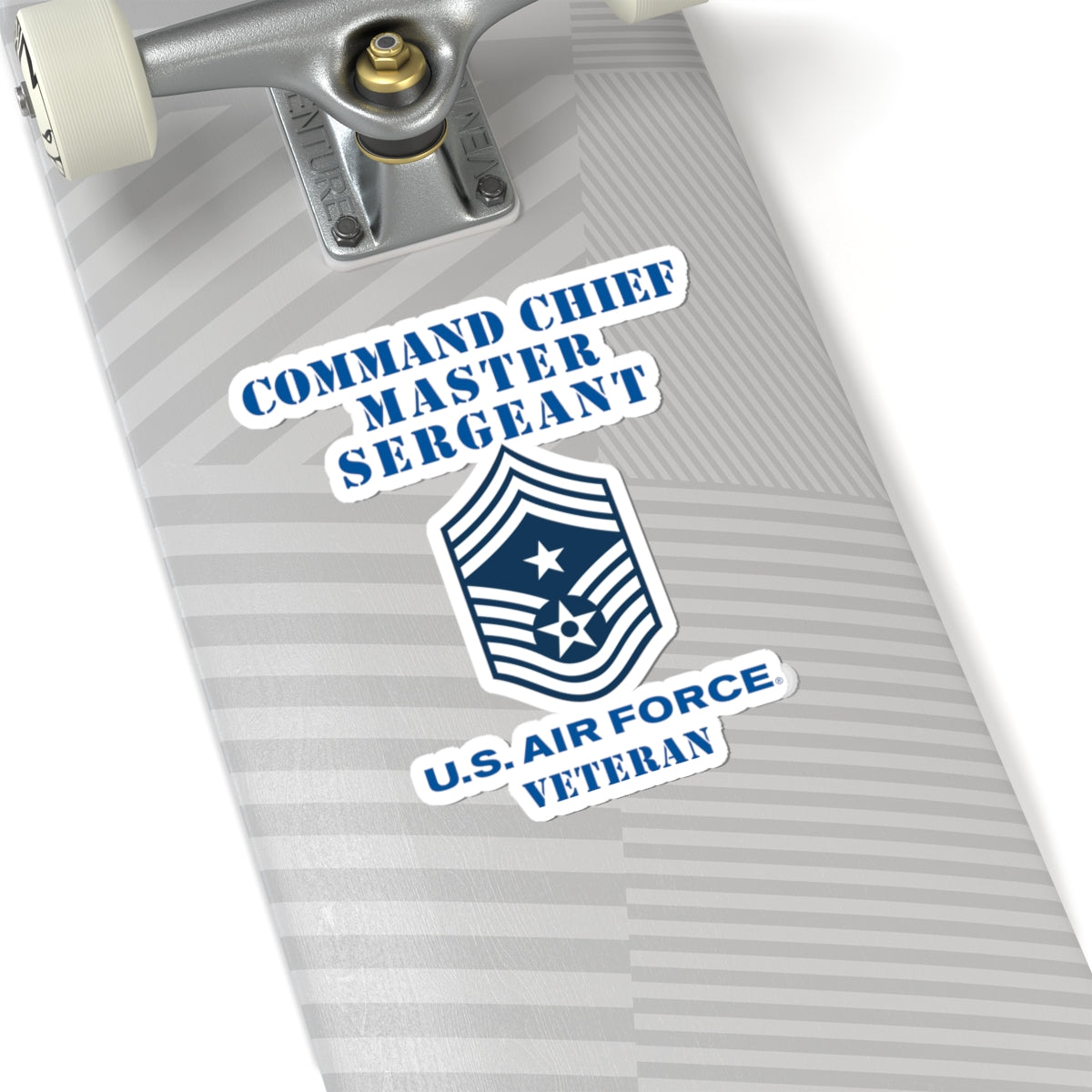Kiss-Cut Stickers - USAF - Command Chief Master Sergeant (E9c) - 2020 - Veteran