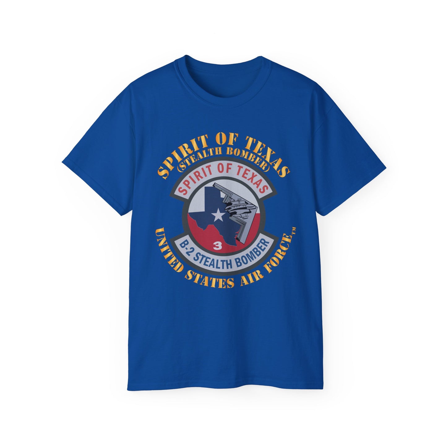Unisex Ultra Cotton Tee - USAF - B2 - Spirit of Texas - Stealth Bomber X 300