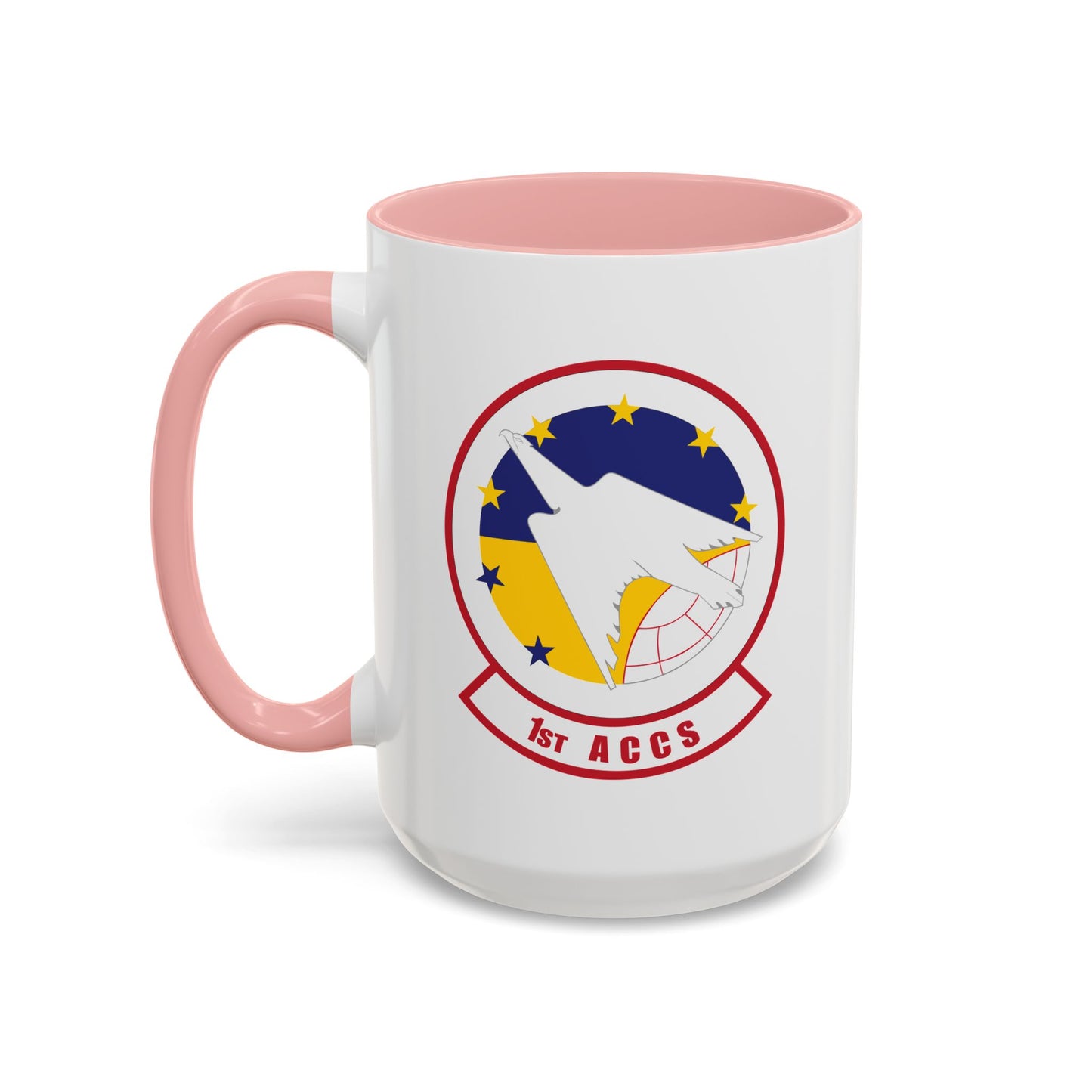 Accent Coffee Mug (11oz & 15oz) - USAF - 1st Airborne Command Control Squadron (ACC) wo txt X 300