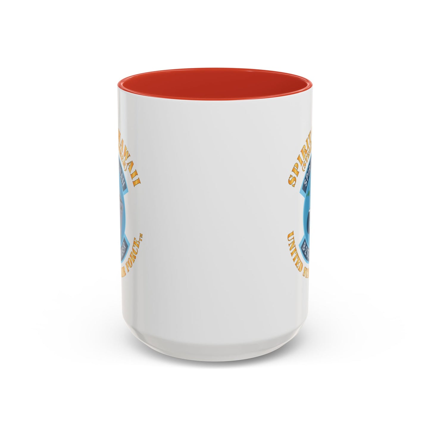 Accent Coffee Mug (11oz & 15oz) - USAF - B2 - Spirit of Hawaii - Stealth Bomber X 300
