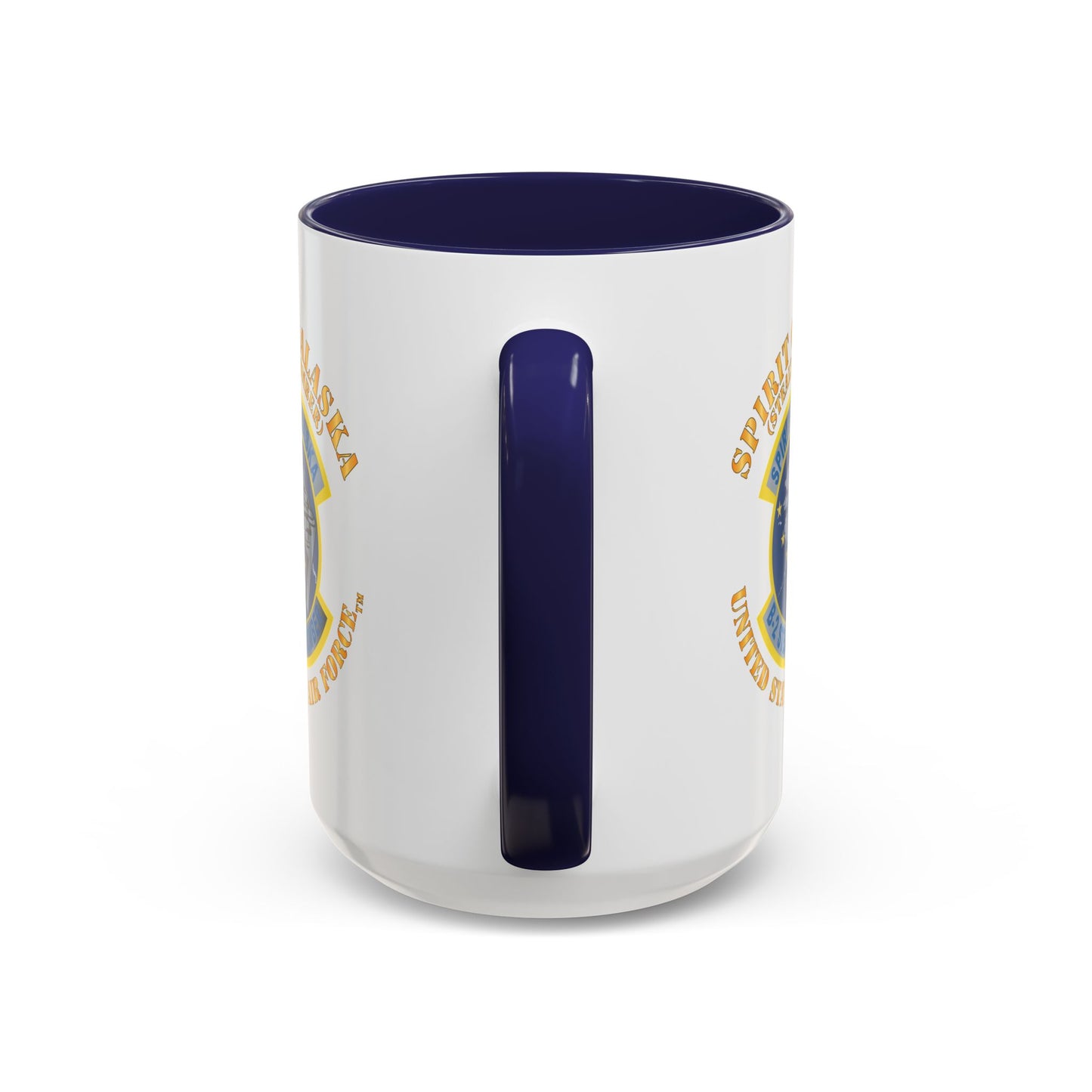 Accent Coffee Mug (11oz & 15oz) - USAF - B2 - Spirit of Alaska - Stealth Bomber X 300