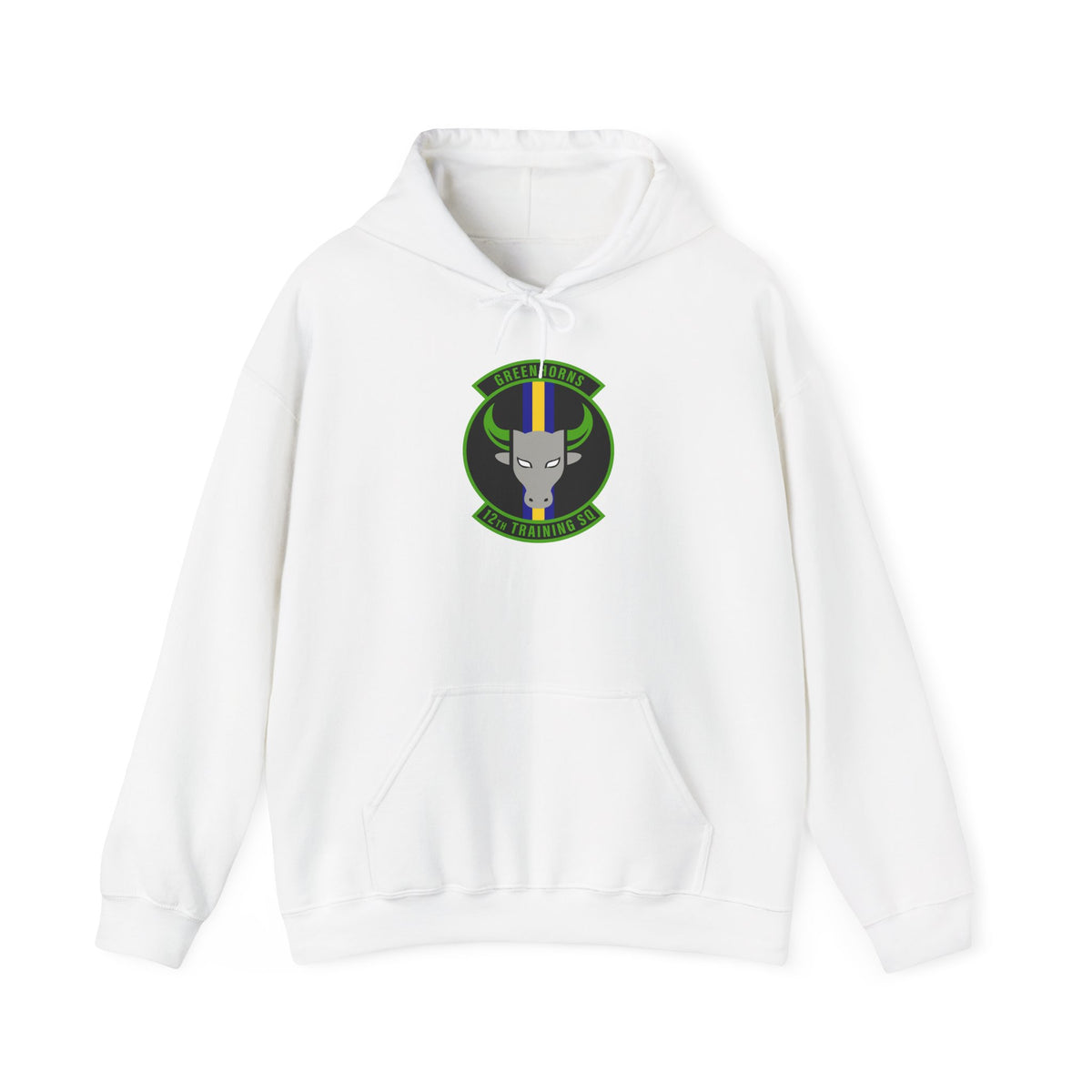 Unisex Heavy Blend Hooded Sweatshirt - USAF - 12th Training Squadron wo txt