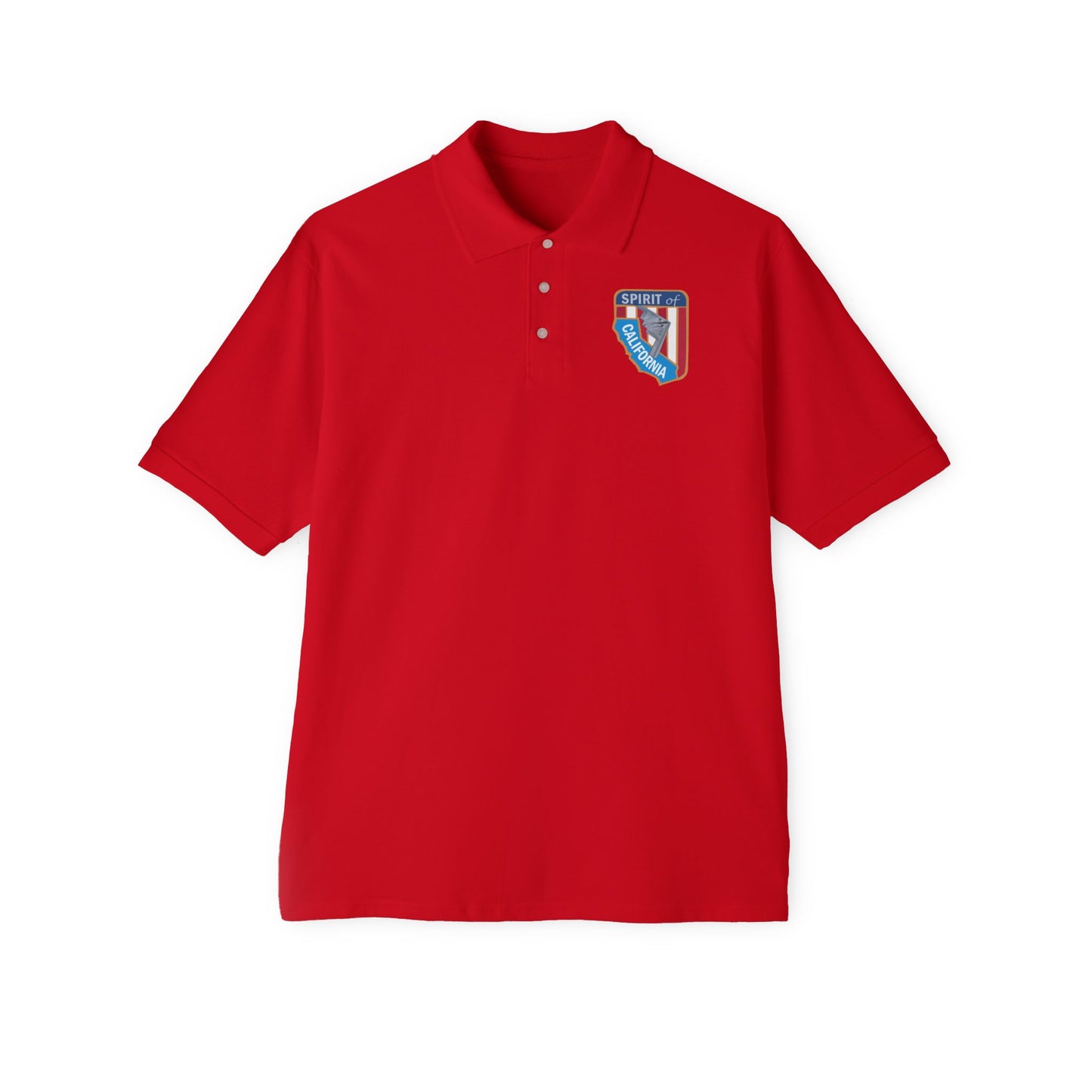 Men's Piqué Polo - USAF - B2 - Spirit of California - Stealth Bomber wo txt X 300