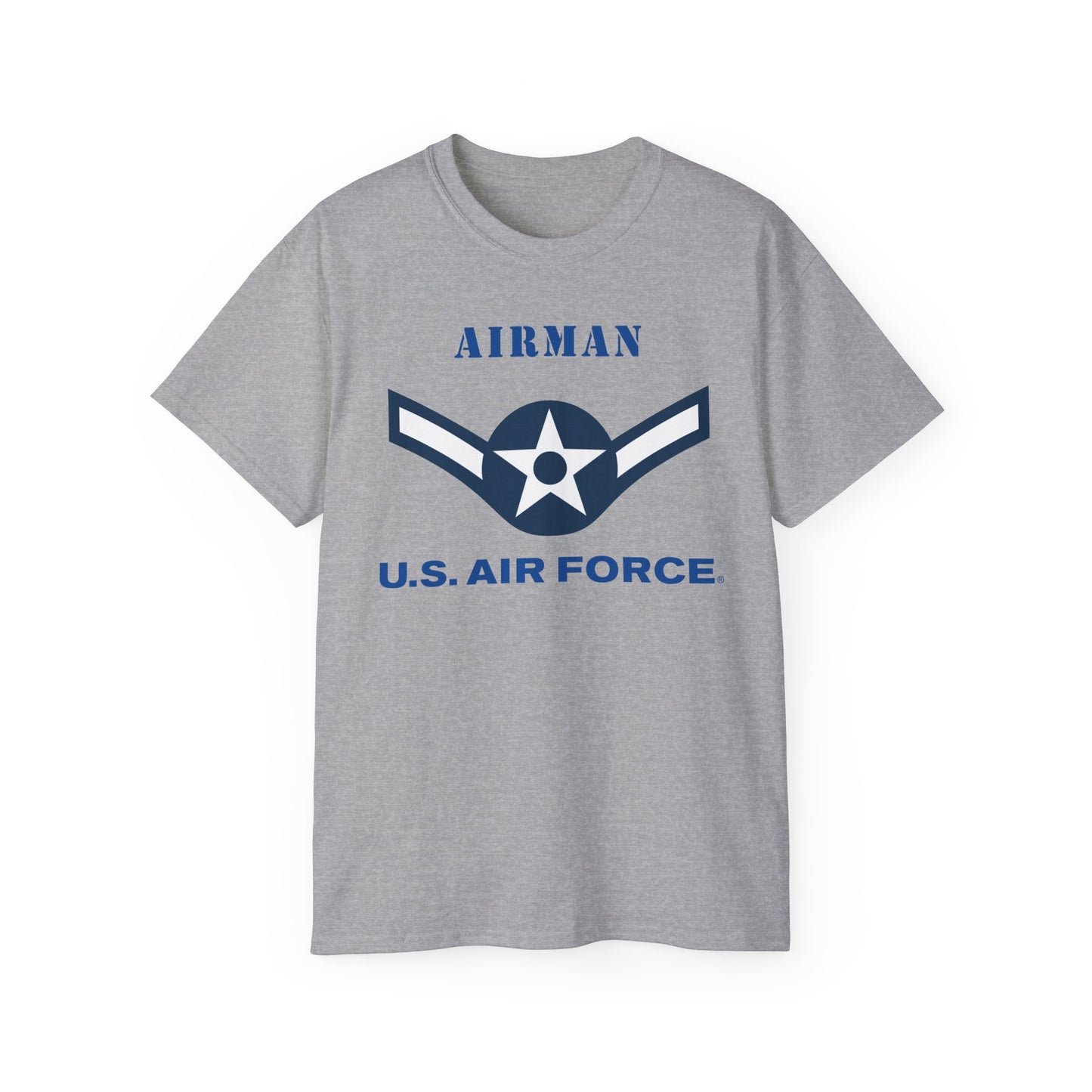 Unisex Ultra Cotton Tee - USAF - Airman (E2) - 2020 - US Air Force w Text X 300