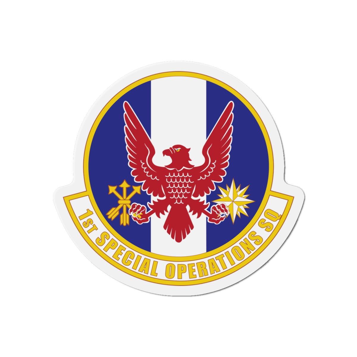 Die-Cut Magnet - USAF - 1st Special Operations Squadron wo txt