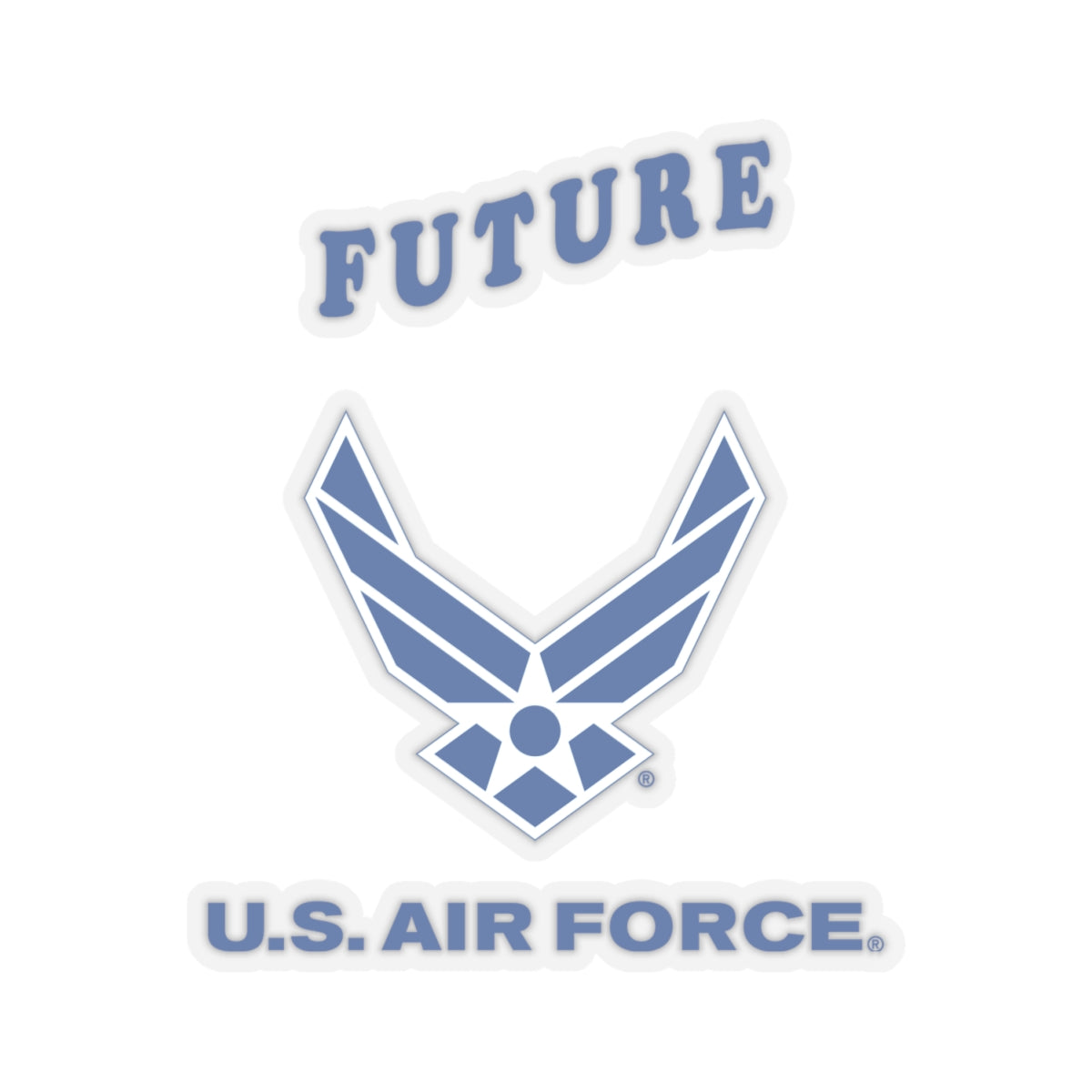 Kiss-Cut Stickers - USAF - Future Air Force X 300