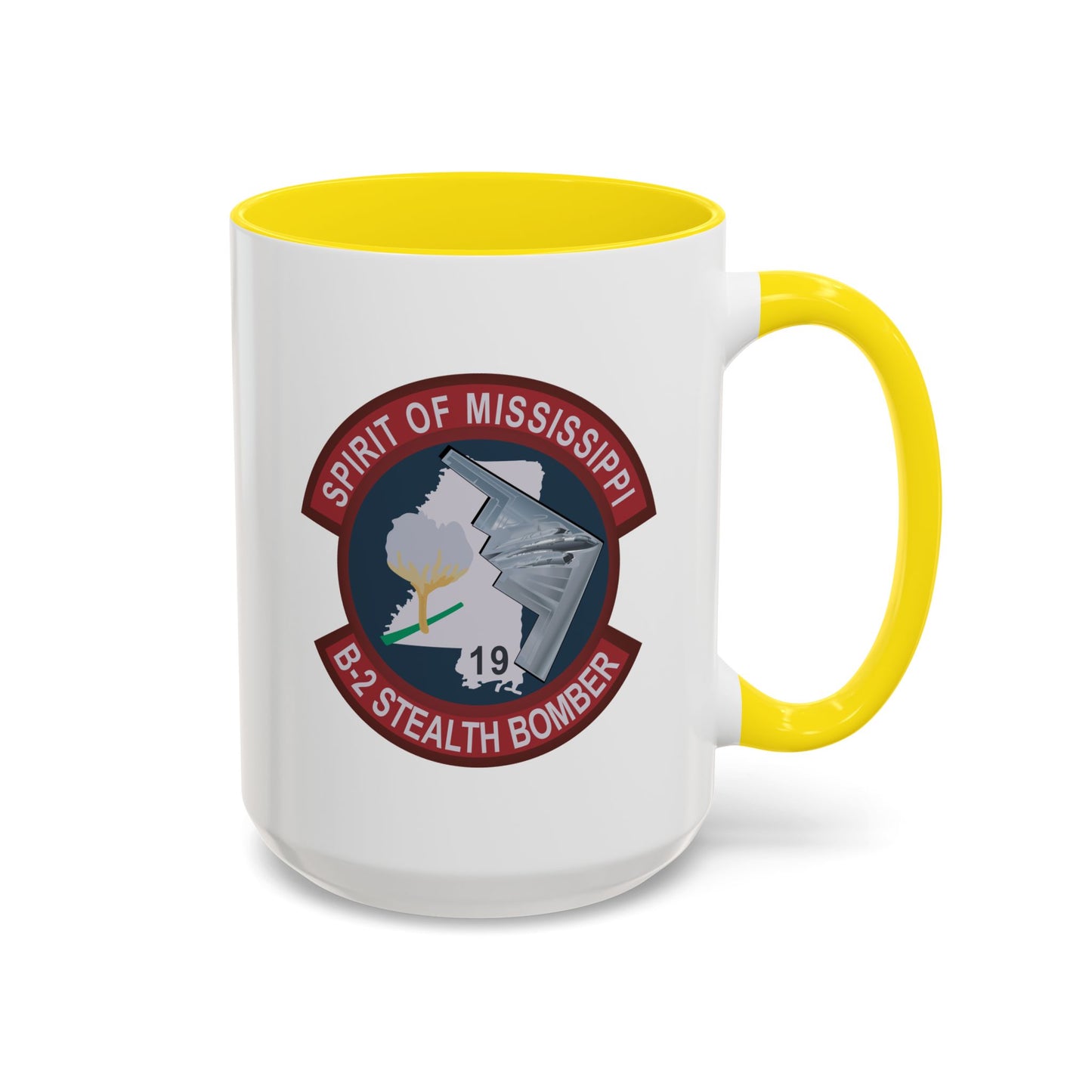 Accent Coffee Mug (11oz & 15oz) - USAF - B2 - Spirit of Mississippi - Stealth Bomber wo txt X 300
