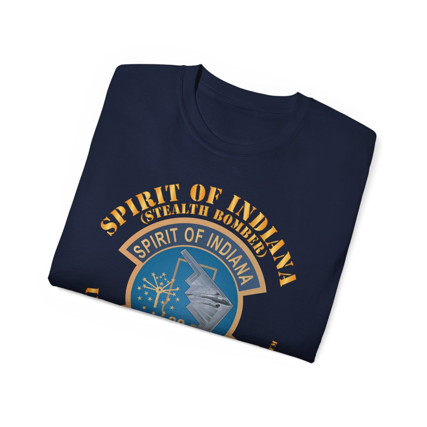 Unisex Ultra Cotton Tee - USAF - B2 - Spirit of Indiana - Stealth Bomber X 300