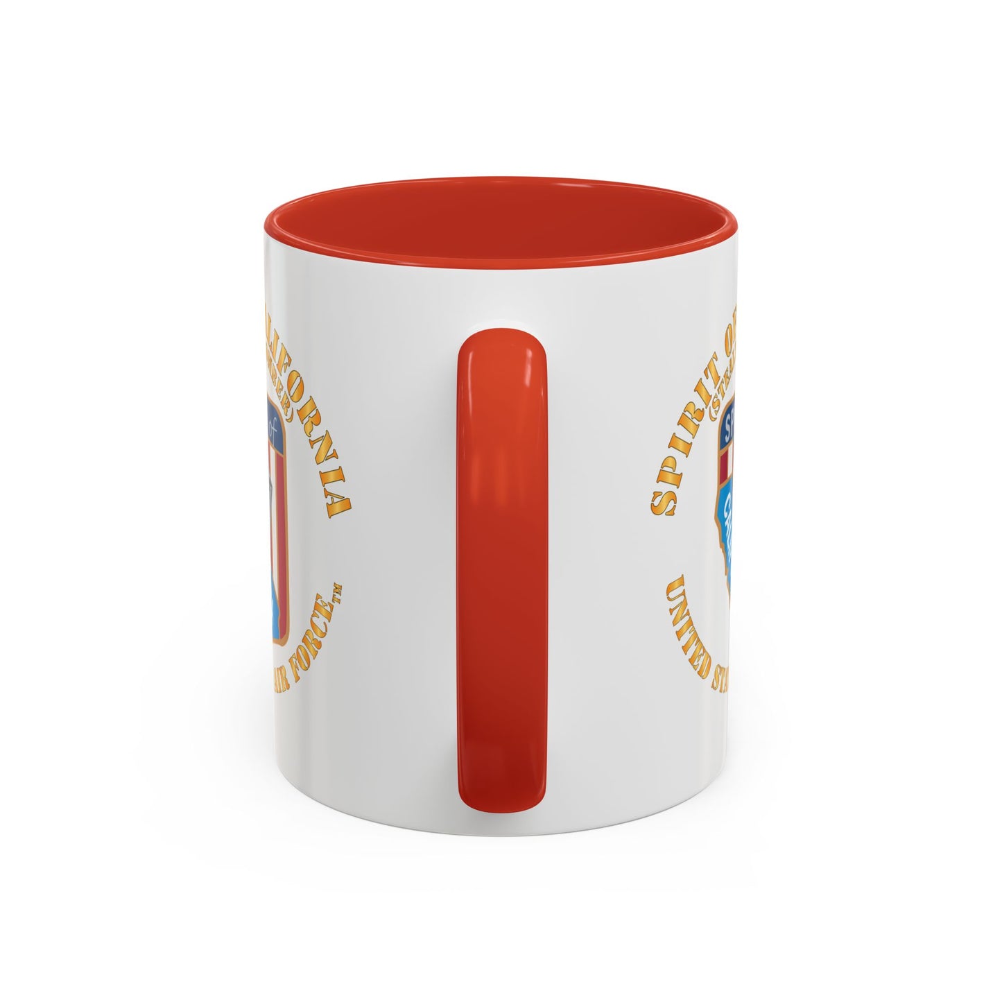 Accent Coffee Mug (11oz & 15oz) - USAF - B2 - Spirit of California - Stealth Bomber X 300