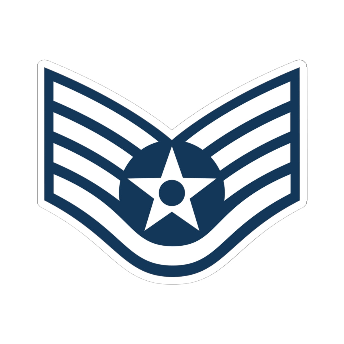 Kiss-Cut Stickers - USAF - Staff Sergeant (E5) - 2020
