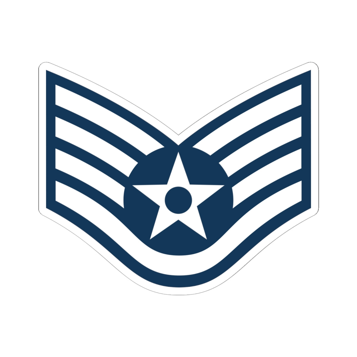 Kiss-Cut Stickers - USAF - Staff Sergeant (E5) - 2020