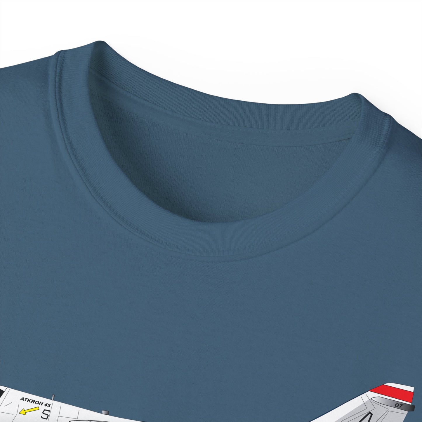Unisex Ultra Cotton Tee - Aircraft - Navy - A-7B Corsair II - Side X 300