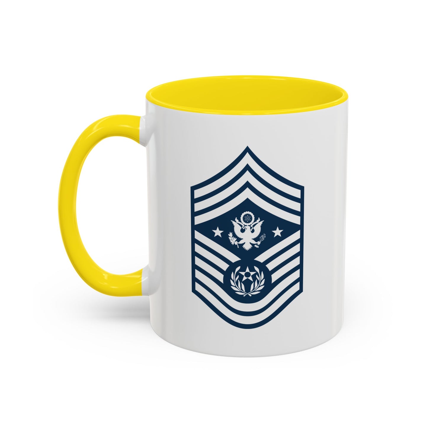 Accent Coffee Mug (11oz & 15oz) - USAF - Chief Master Sergeant of the Air Force (E9d) - 2020
