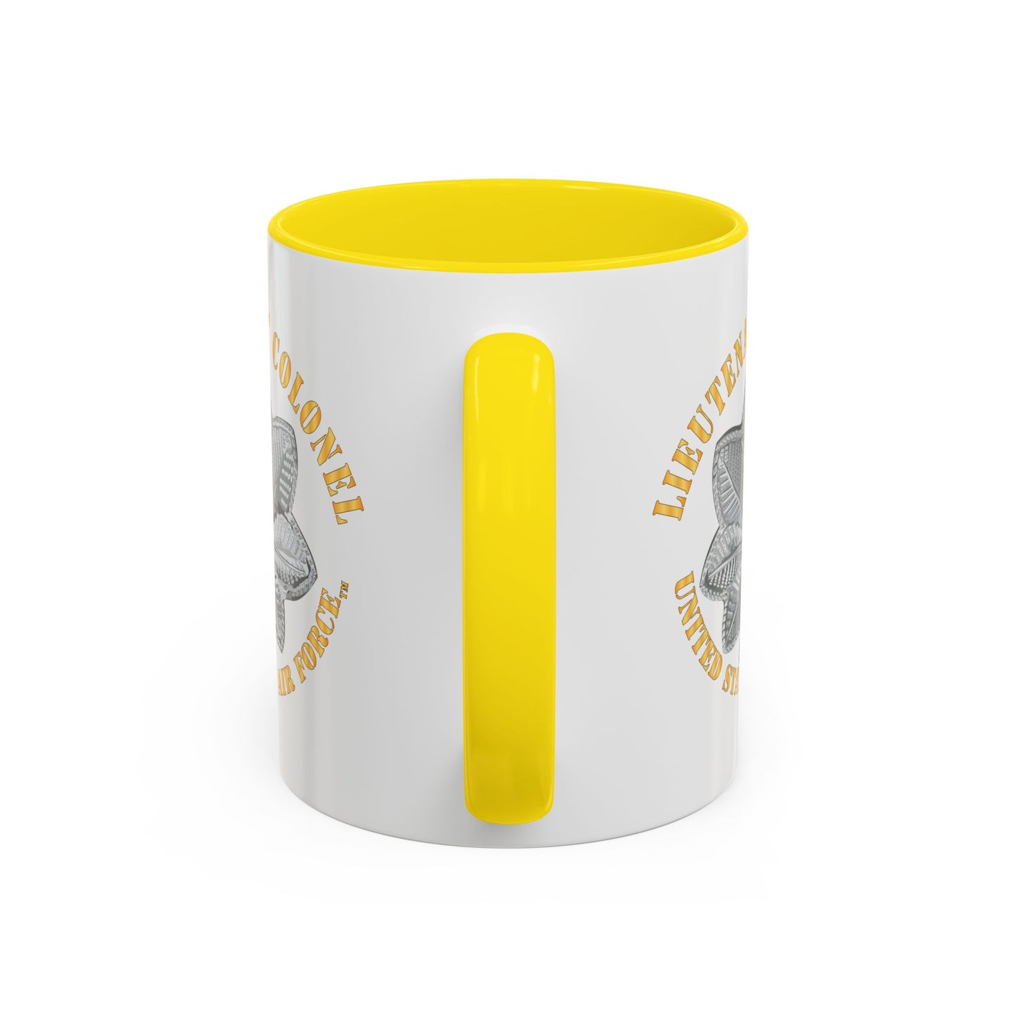 Accent Coffee Mug (11oz & 15oz) - USAF - Lieutenant Colonel - LTC - TM X 300