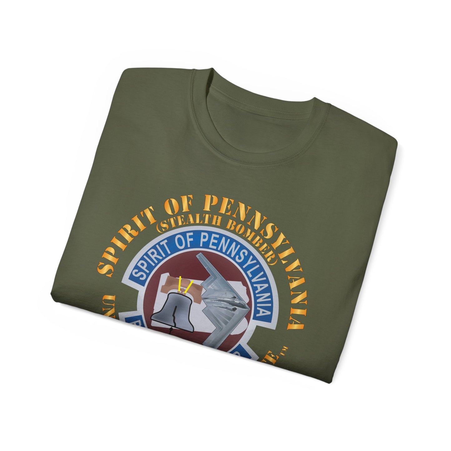 Unisex Ultra Cotton Tee - USAF - B2 - Spirit of Pennsylvania Stealth Bomber X 300