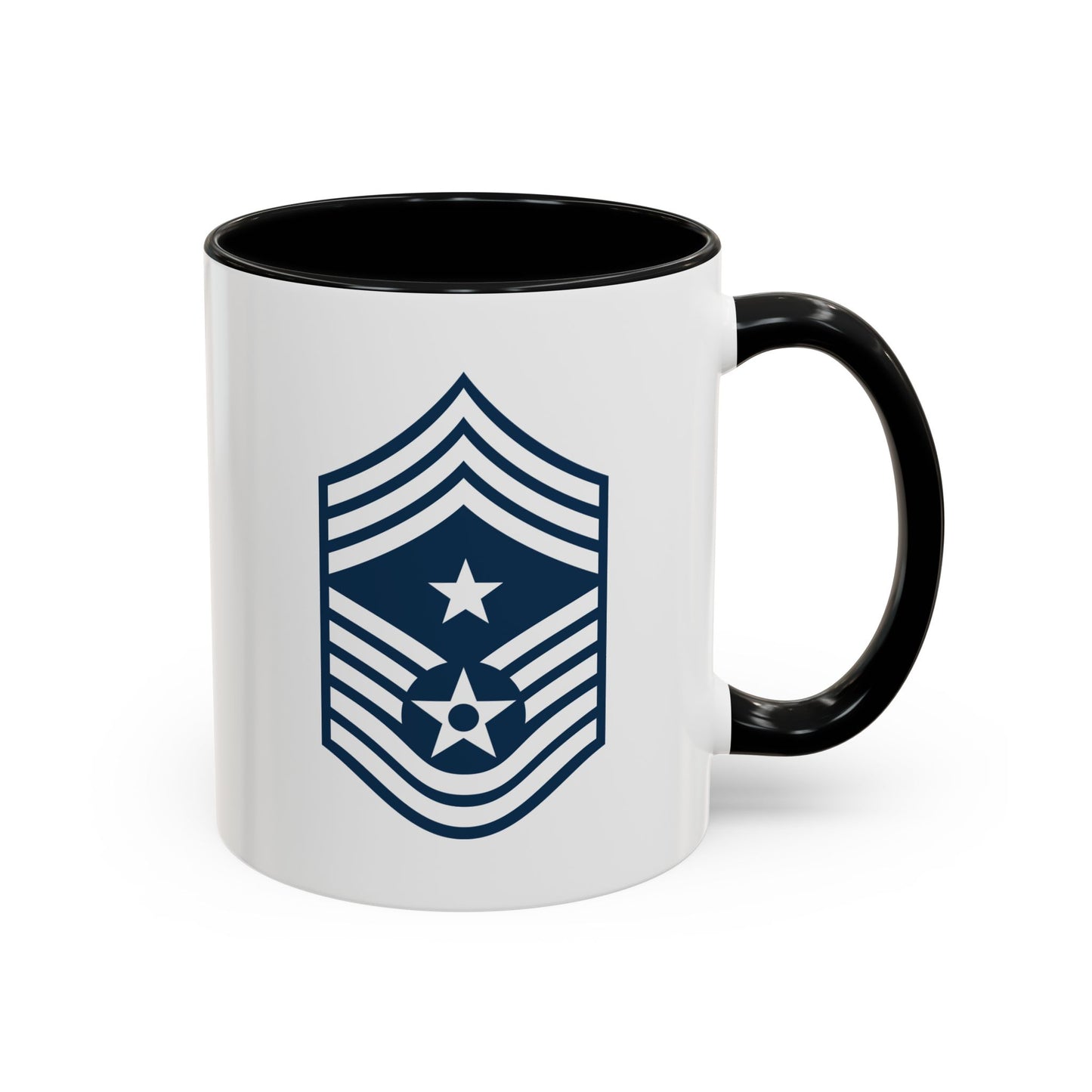 Accent Coffee Mug (11oz & 15oz) - USAF - Command Chief Master Sergeant (E9c) - 2020