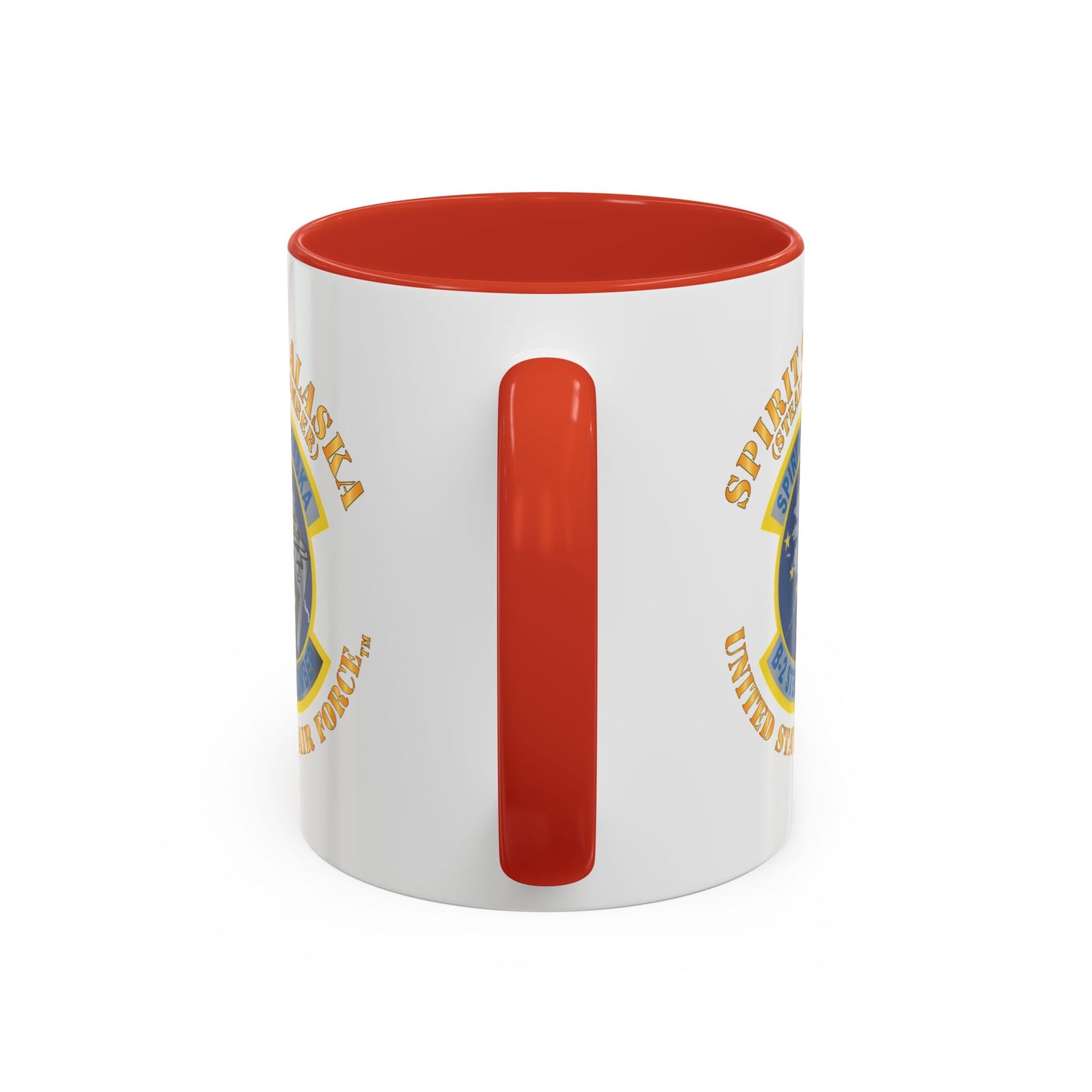 Accent Coffee Mug (11oz & 15oz) - USAF - B2 - Spirit of Alaska - Stealth Bomber X 300