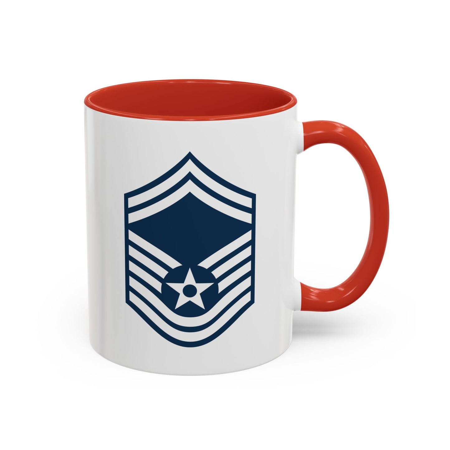 Accent Coffee Mug (11oz & 15oz) - USAF - Senior Master Sergeant (E8a) - 2020