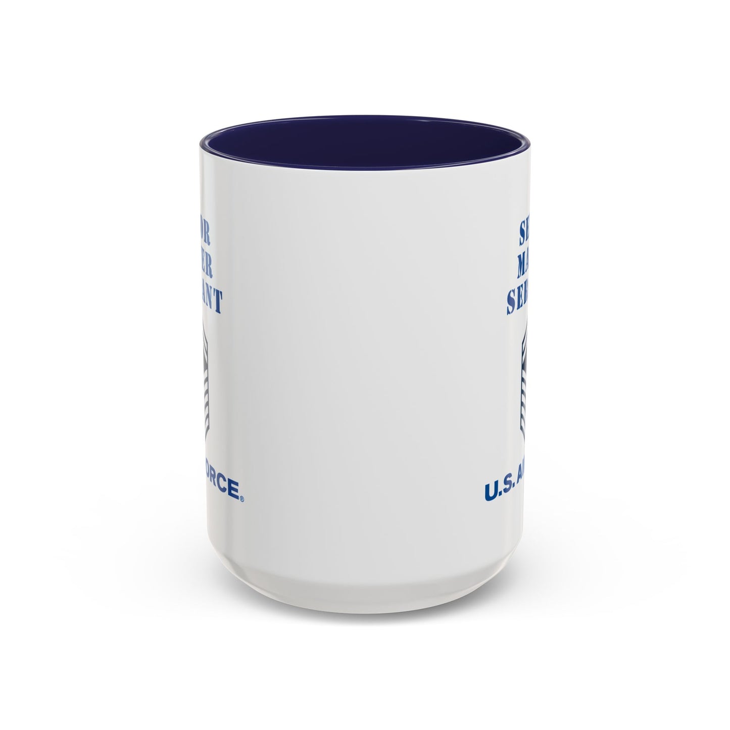 Accent Coffee Mug (11oz & 15oz) - USAF - Senior Master Sergeant (E8a) - 2020 - US Air Force w Text X 300