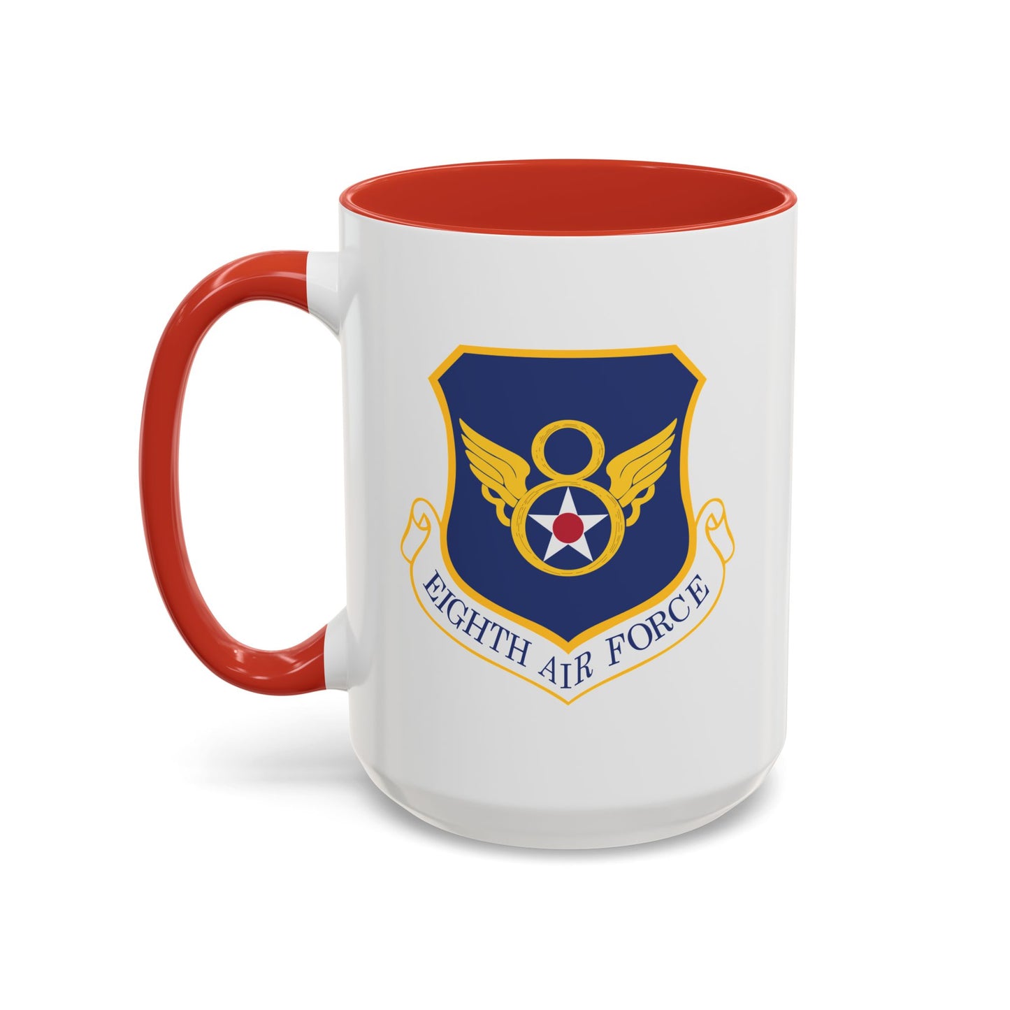 Accent Coffee Mug (11oz & 15oz) - USAF - 8th Air Force wo txt X 300