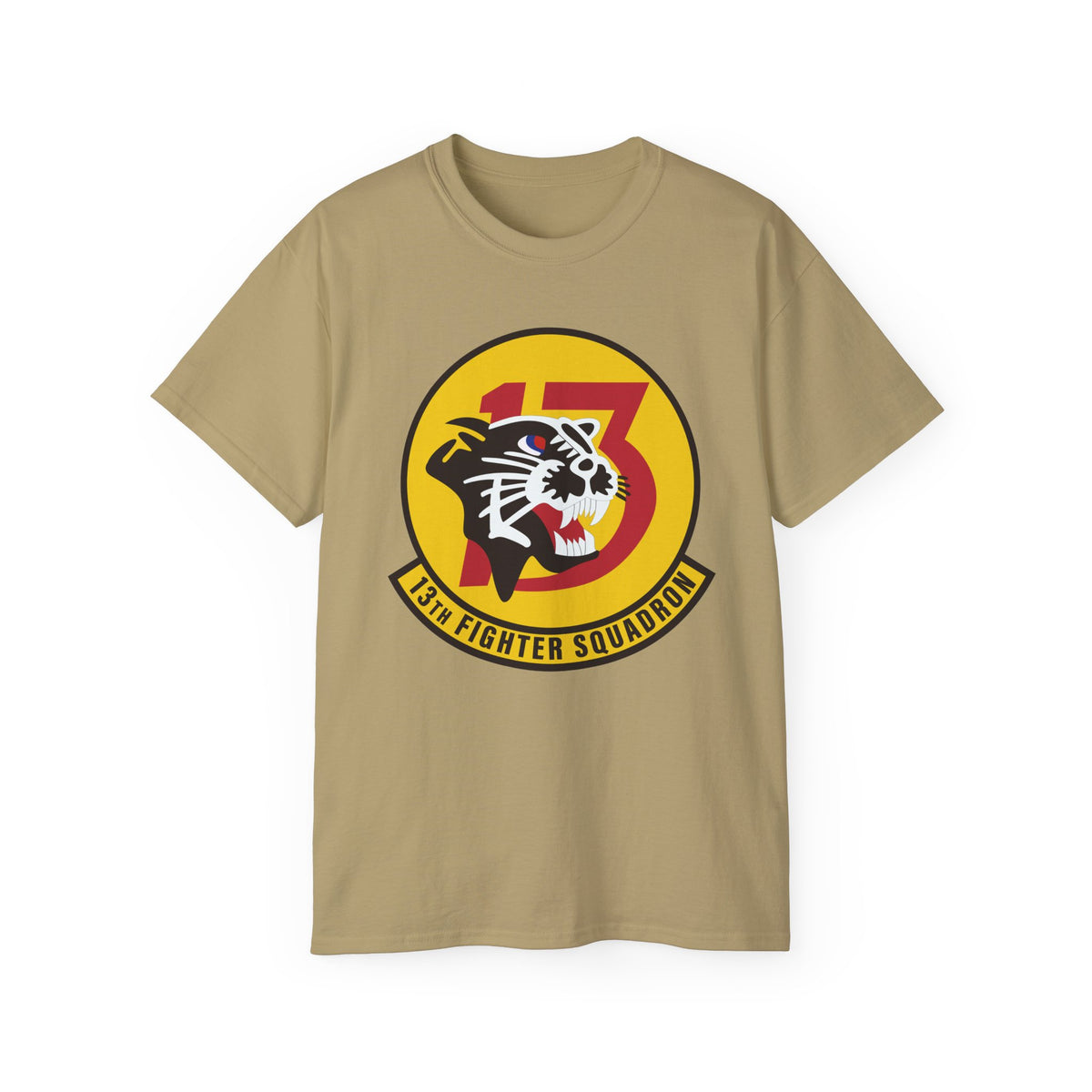 Unisex Ultra Cotton Tee - USAF - 13th Fighter Squadron wo txt