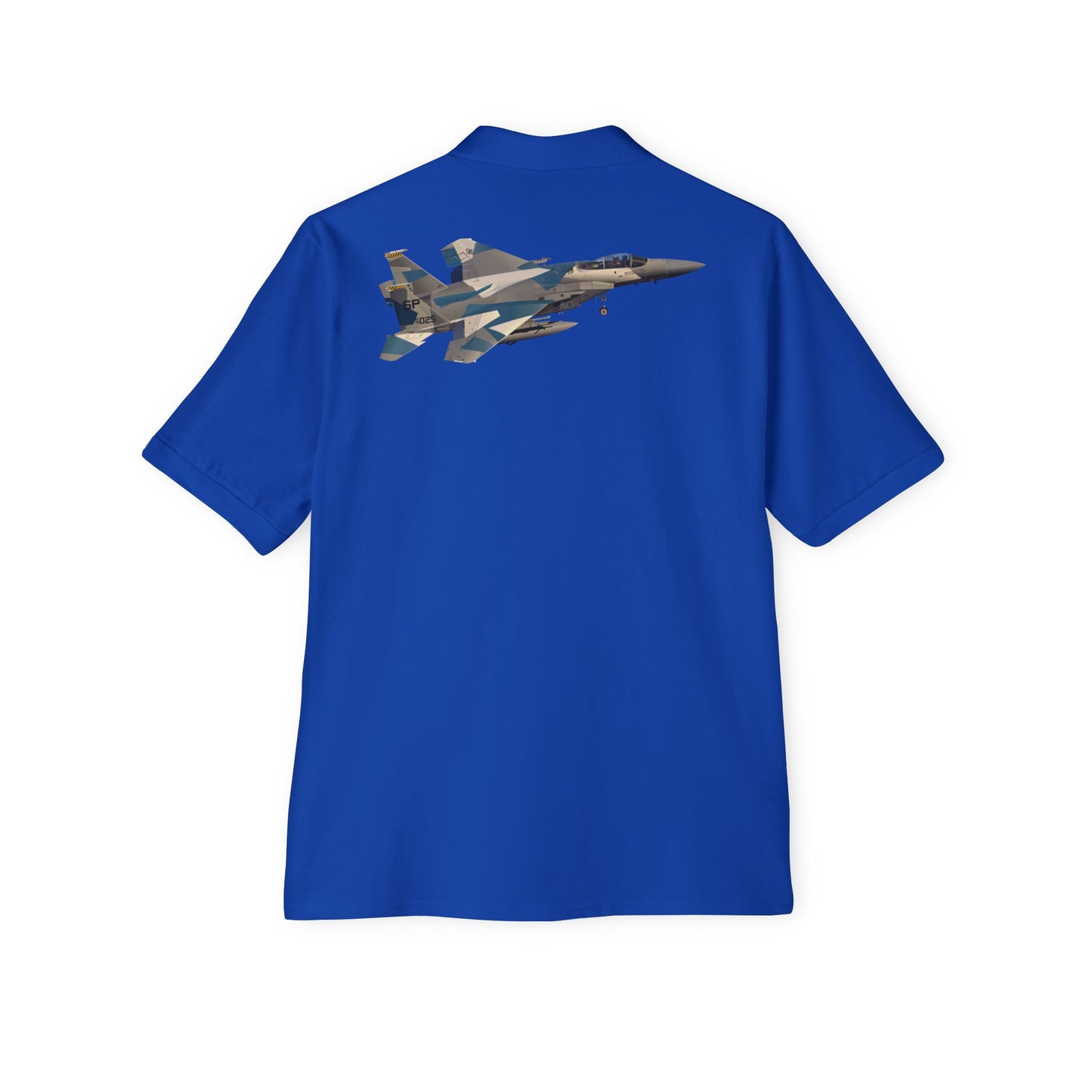 Men's Piqué Polo - USAF - F15 Eagle wo txt