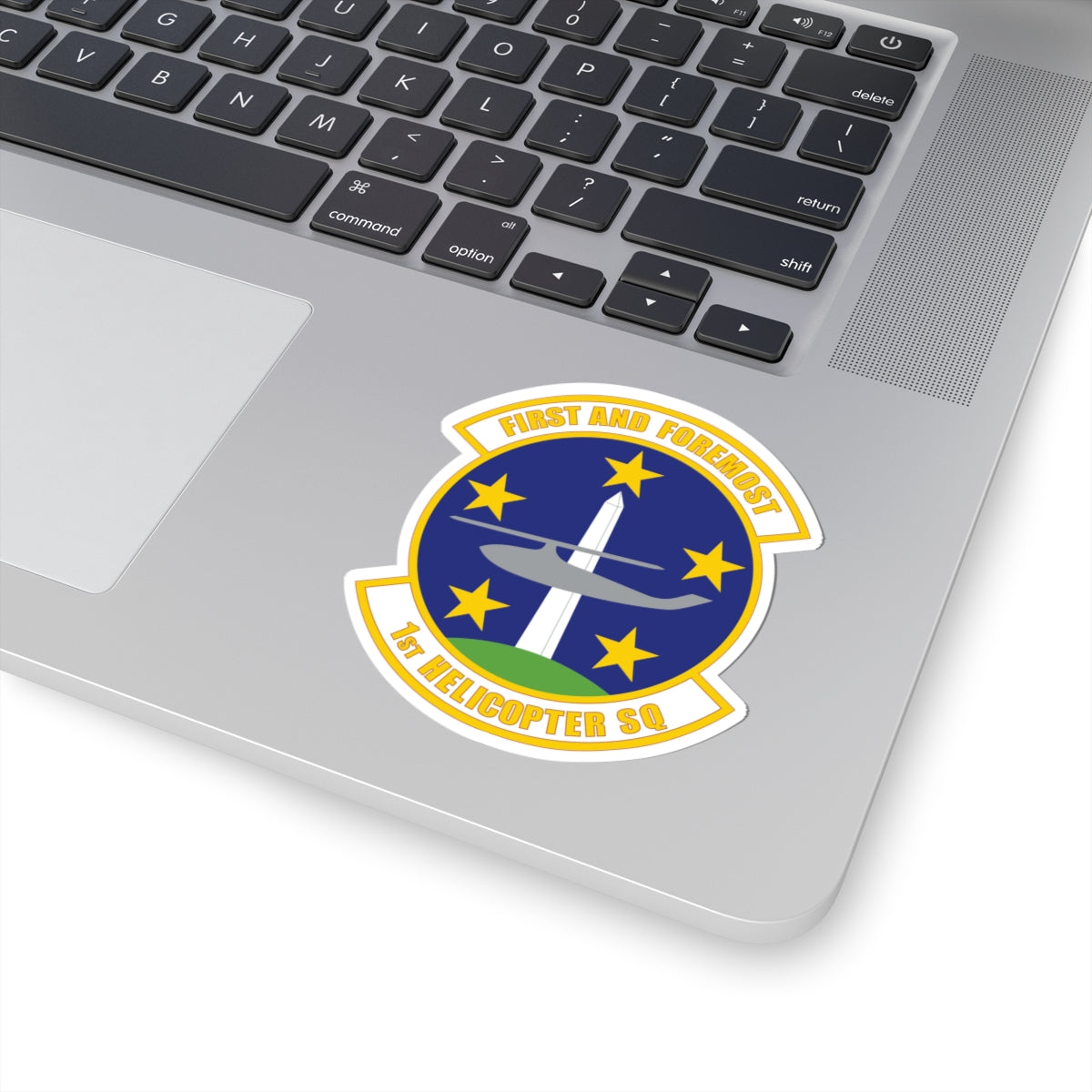 Kiss-Cut Stickers - USAF - 1st Helicopter Squadron (AFDW) wo txt
