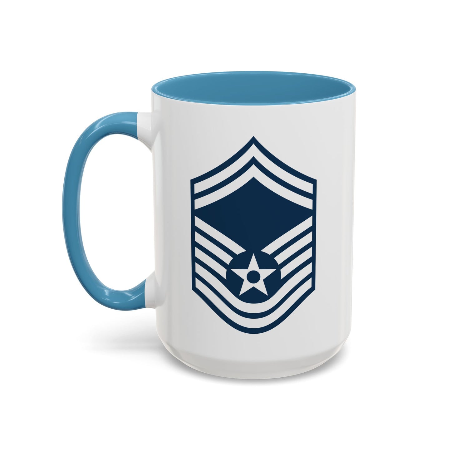 Accent Coffee Mug (11oz & 15oz) - USAF - Senior Master Sergeant (E8a) - 2020